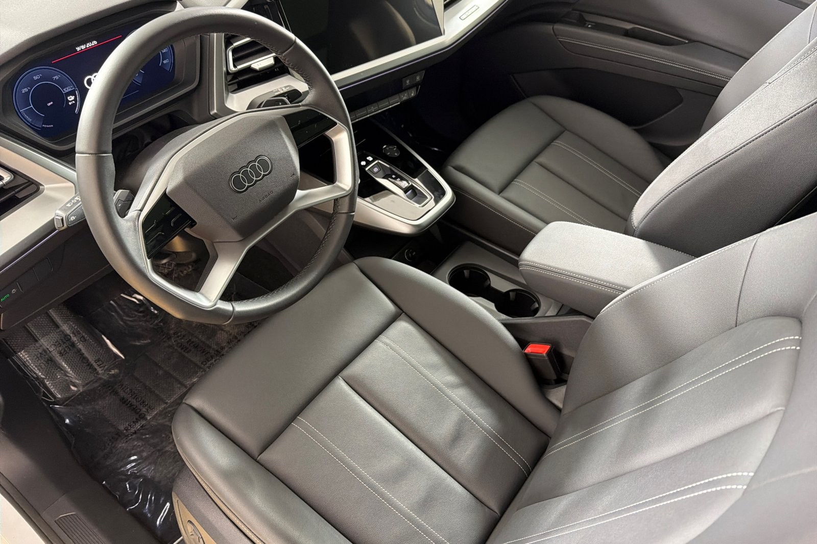 Certified Used 2025 Glacier White Metallic Audi Premium 45 RWD image 9