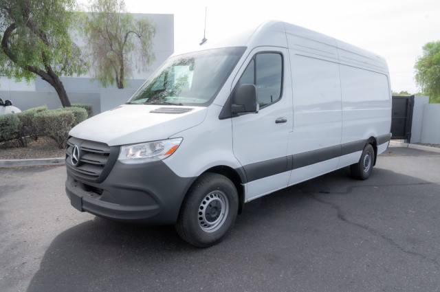Arctic White 2025 Mercedes-Benz Sprinter Cargo 2500 170 High Roof RWD Van Rear-Wheel Drive Automatic