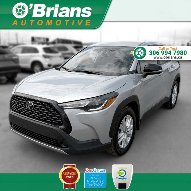 Sonic Silver Metallic 2025 Toyota Corolla Cross LE AWD SUV / Crossover All-Wheel Drive Automatic