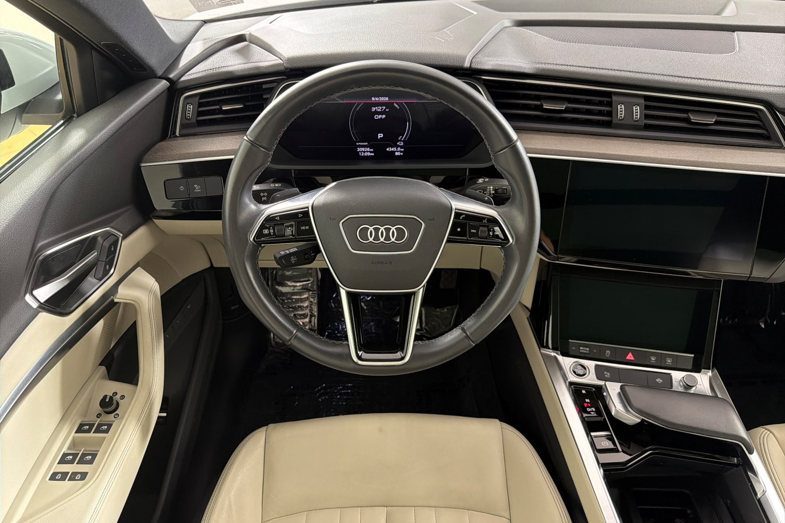 Certified Used 2024 Glacier White Metallic Audi S line Premium quattro image 13
