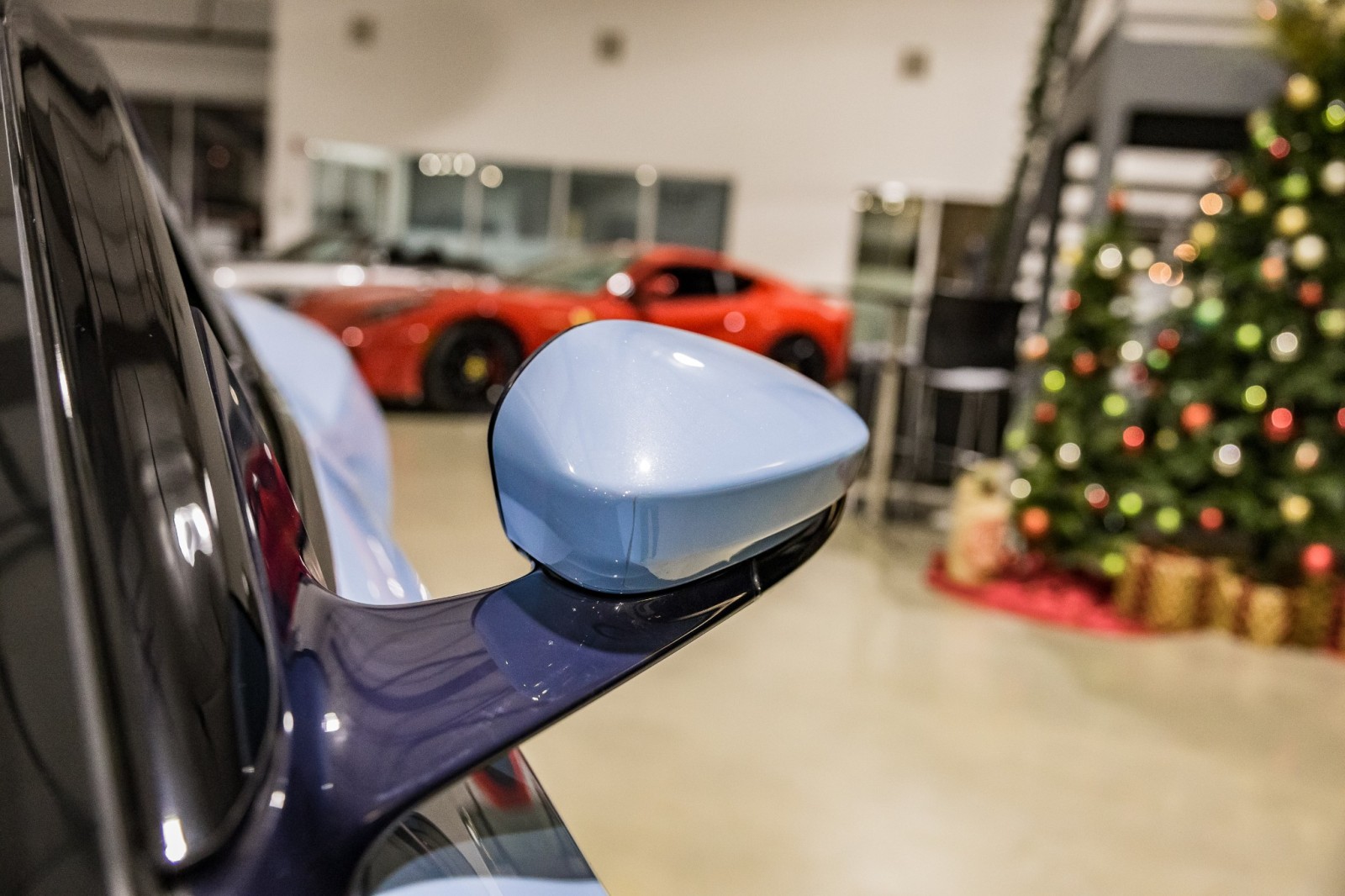 Used Car 2017 Aston Martin Db11  - Frosted Glass Blue Paint - Exterior Black Pack - Premium Audio For Sale Under $110,000 In Boerne, Texas