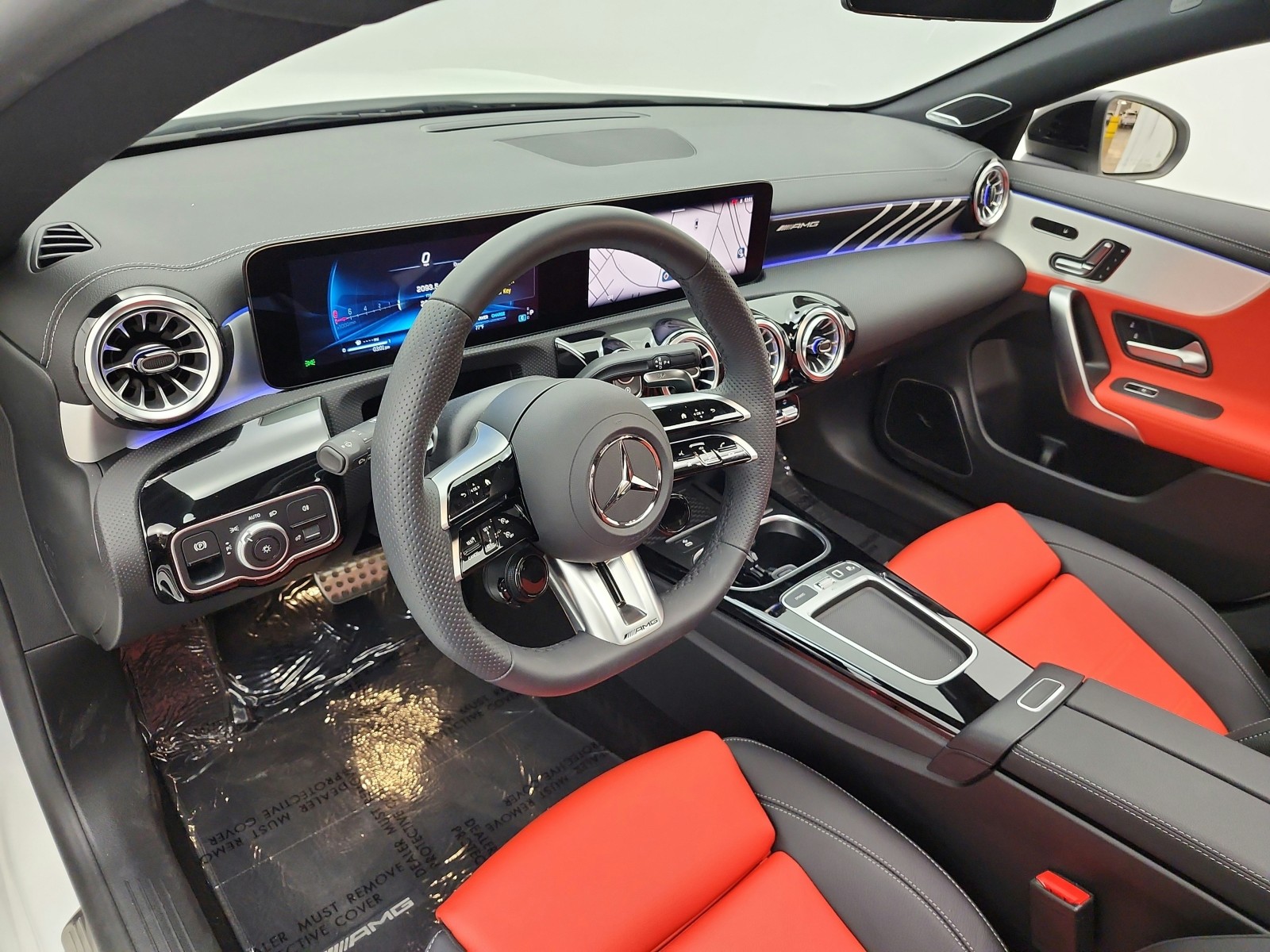 Certified Used 2025 Polar White Mercedes-Benz AMG® CLA 35 4MATIC Coupe image 23