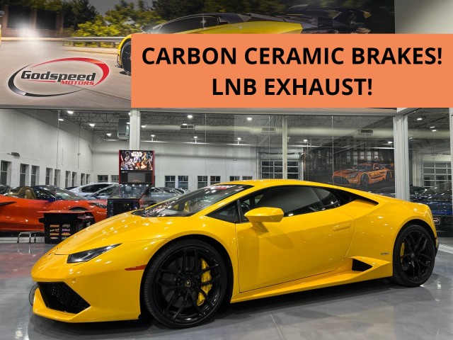 2016  Huracan LP 610-4 Carbon Ceramic Brakes / LNB Exhaust Upgrades in , 
