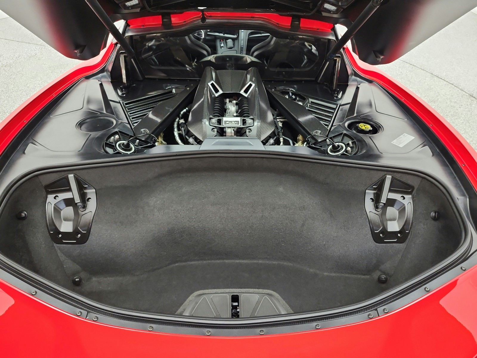 Used 2023 Torch Red Chevrolet 2dr Z06 Cpe w/1LZ image 21