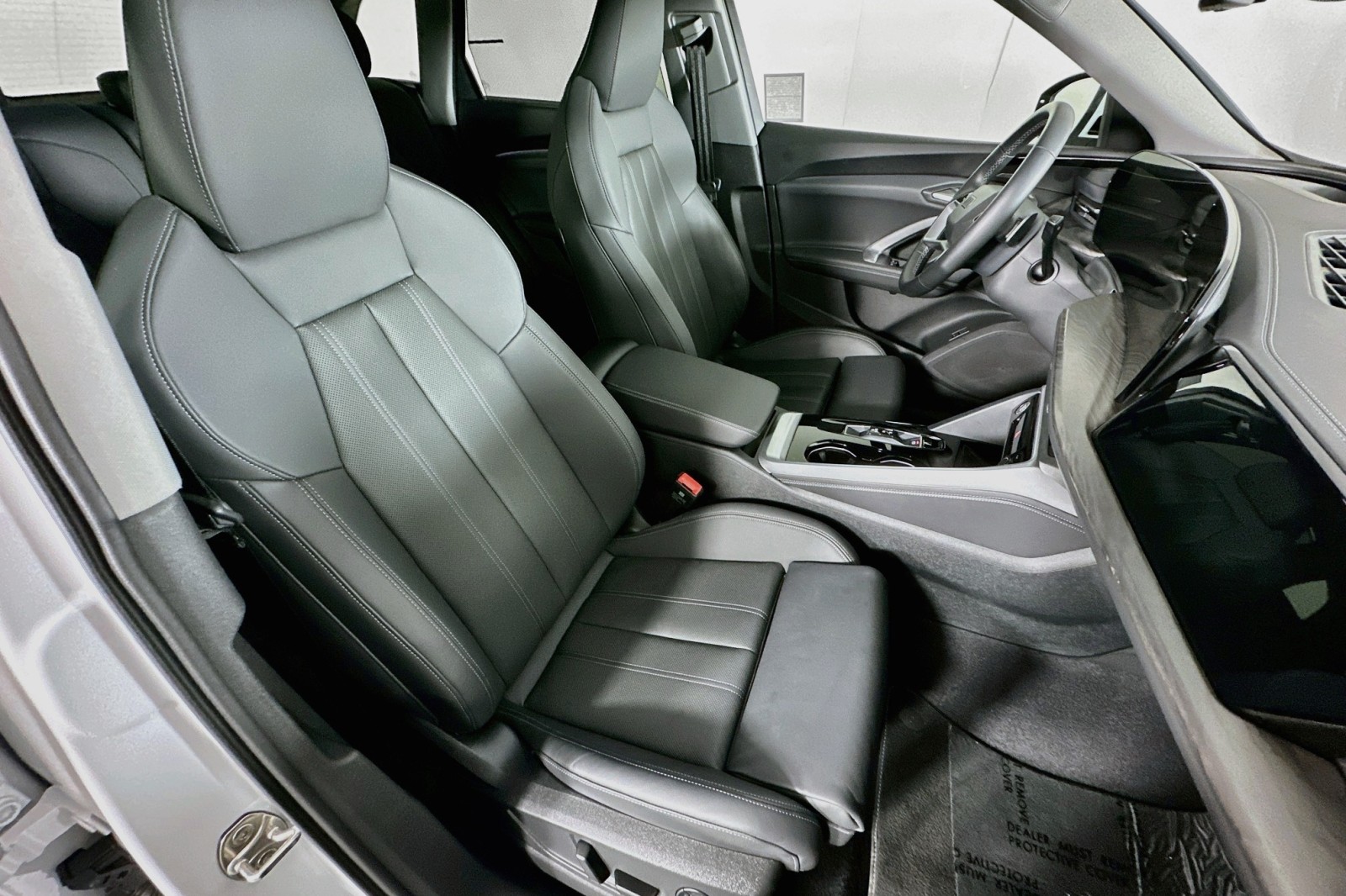 Used 2025 Glacier White Metallic Audi Premium Plus image 8