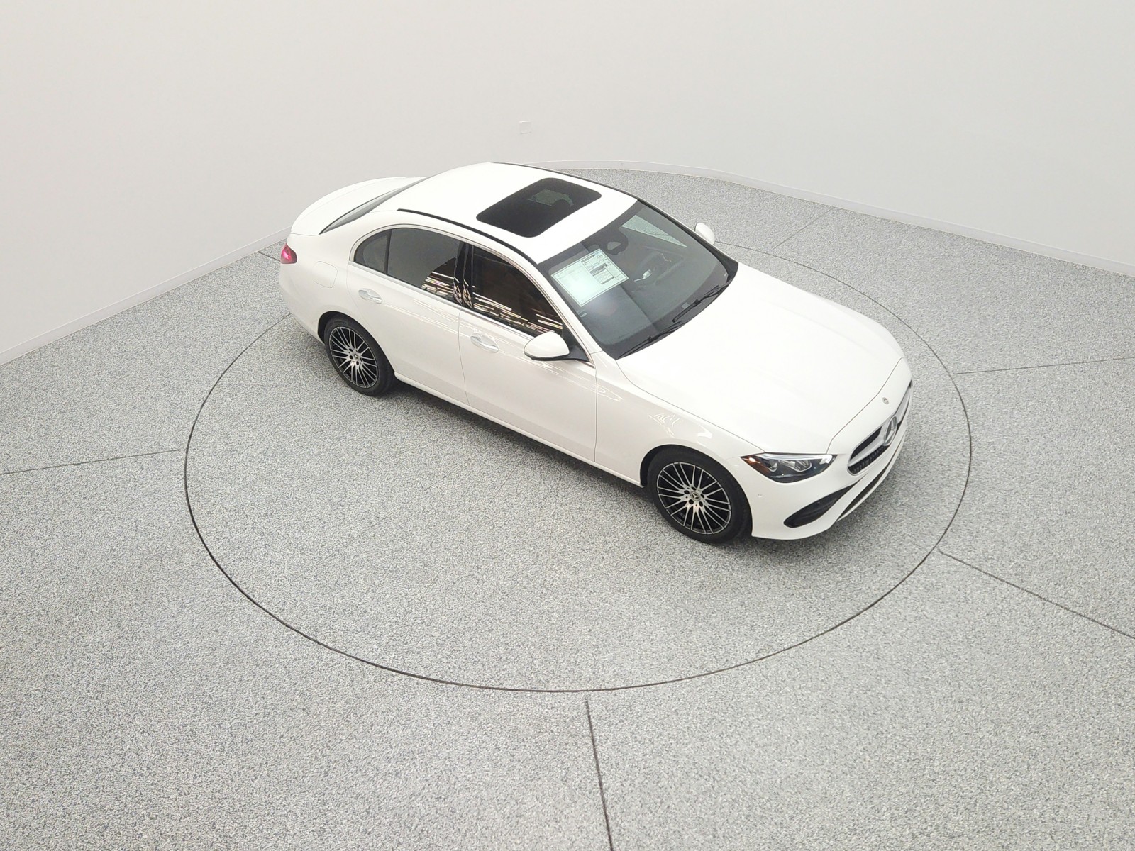 New 2026 MANUFAKTUR Moonlight White Metallic Mercedes-Benz C 300 Sedan image 11