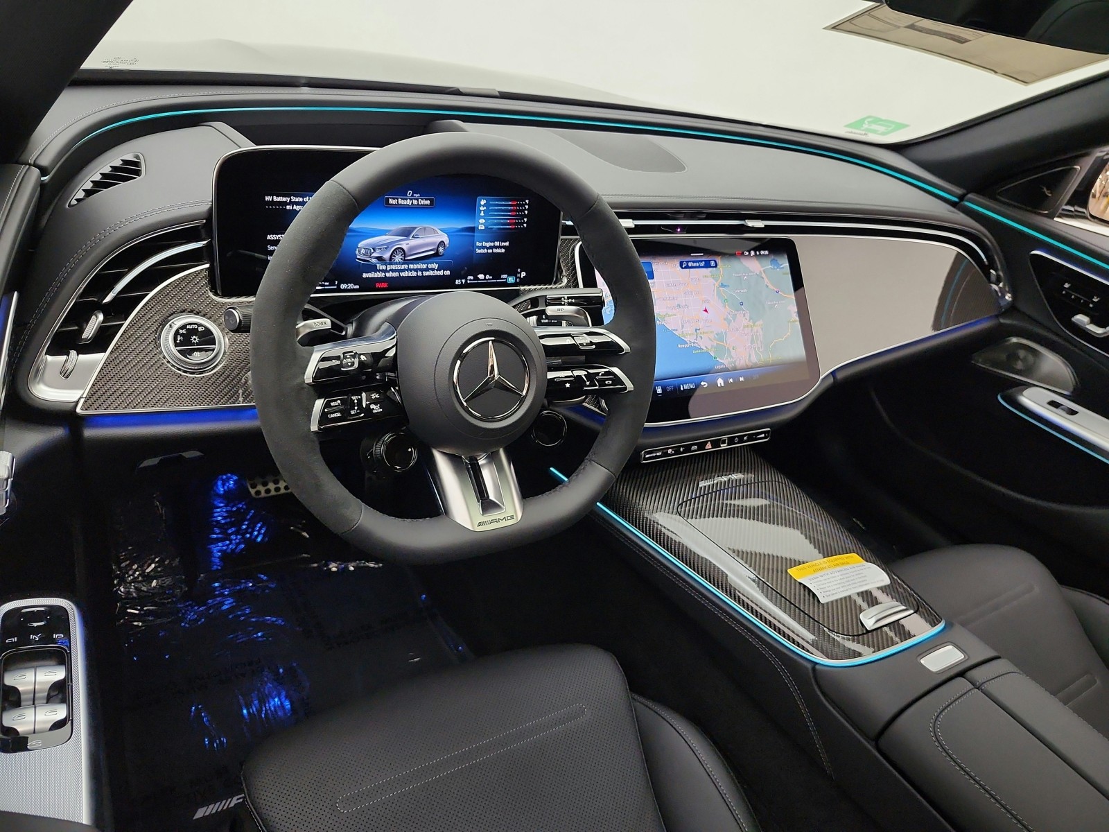 New 2027 Obsidian Black Metallic Mercedes-Benz AMG® E 53 Hybrid Sedan image 9