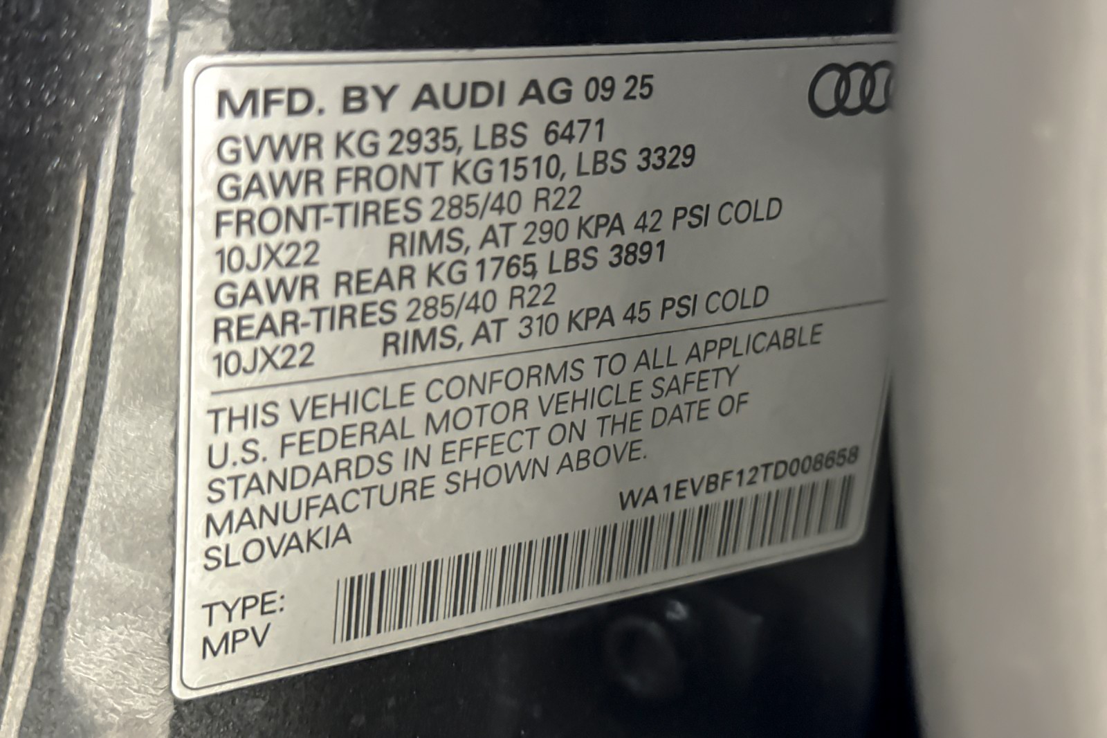 New 2026 Daytona Gray Pearl Effect Audi Premium Plus quattro image 24