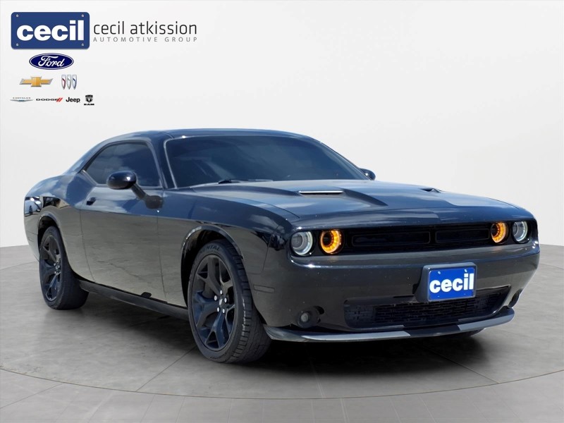 Black 2020 Dodge Challenger Coupe Rear-Wheel Drive Automatic