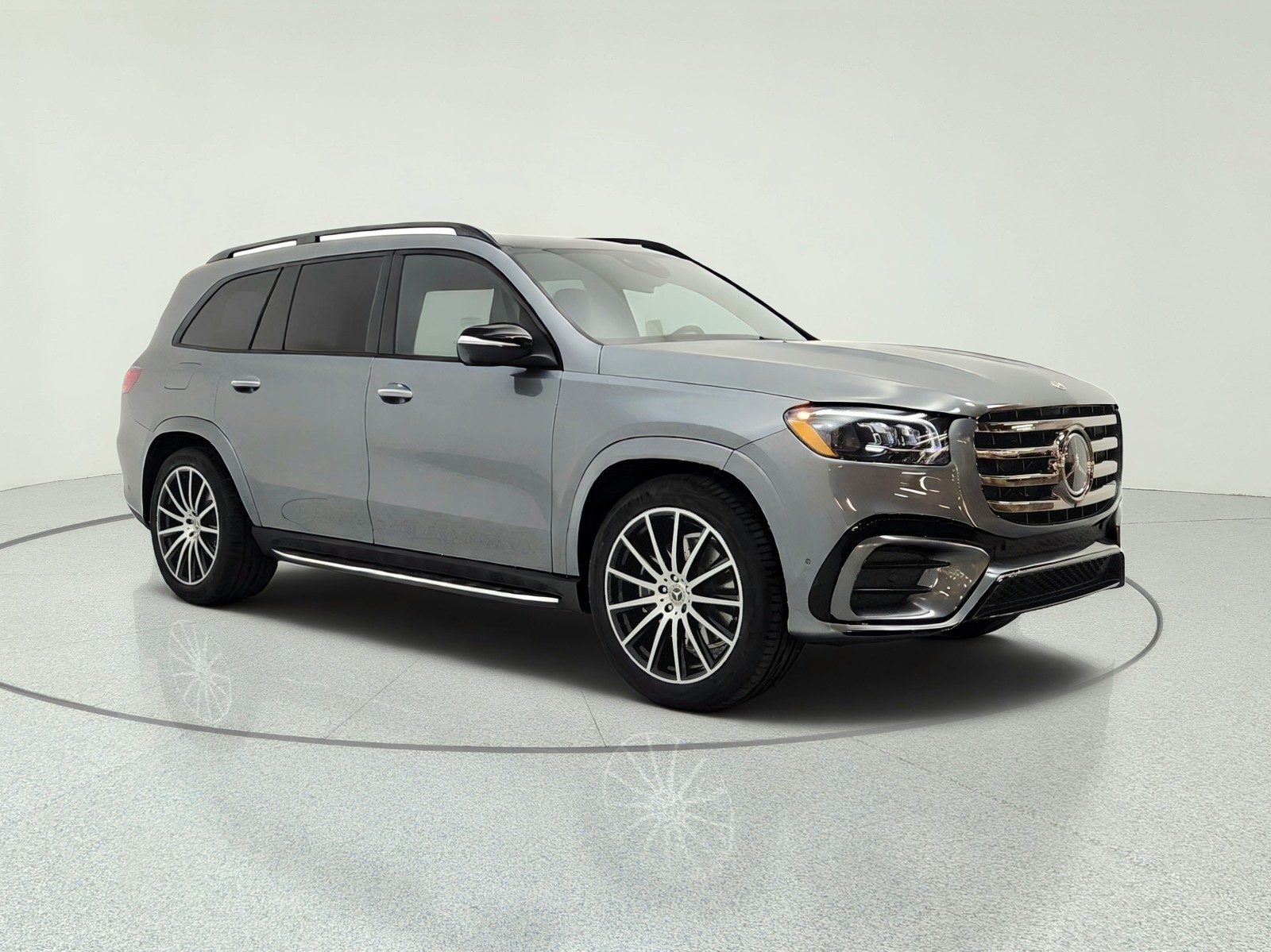New 2026 Selenite Grey Metallic Mercedes-Benz GLS 450 4MATIC® SUV image 3