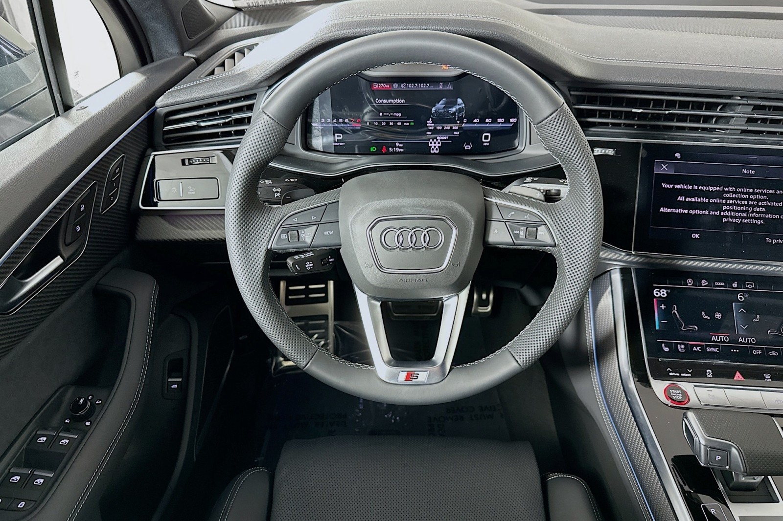 New 2026 Mythos Black Metallic Audi Premium Plus image 5