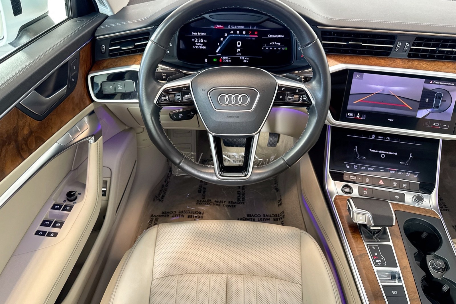 Used 2022 Glacier White Metallic Audi Premium Plus image 21