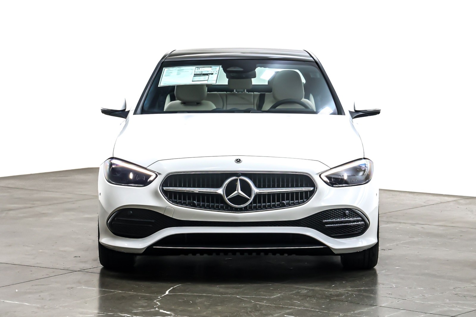 New 2026 Polar White Mercedes-Benz C 300 image 2