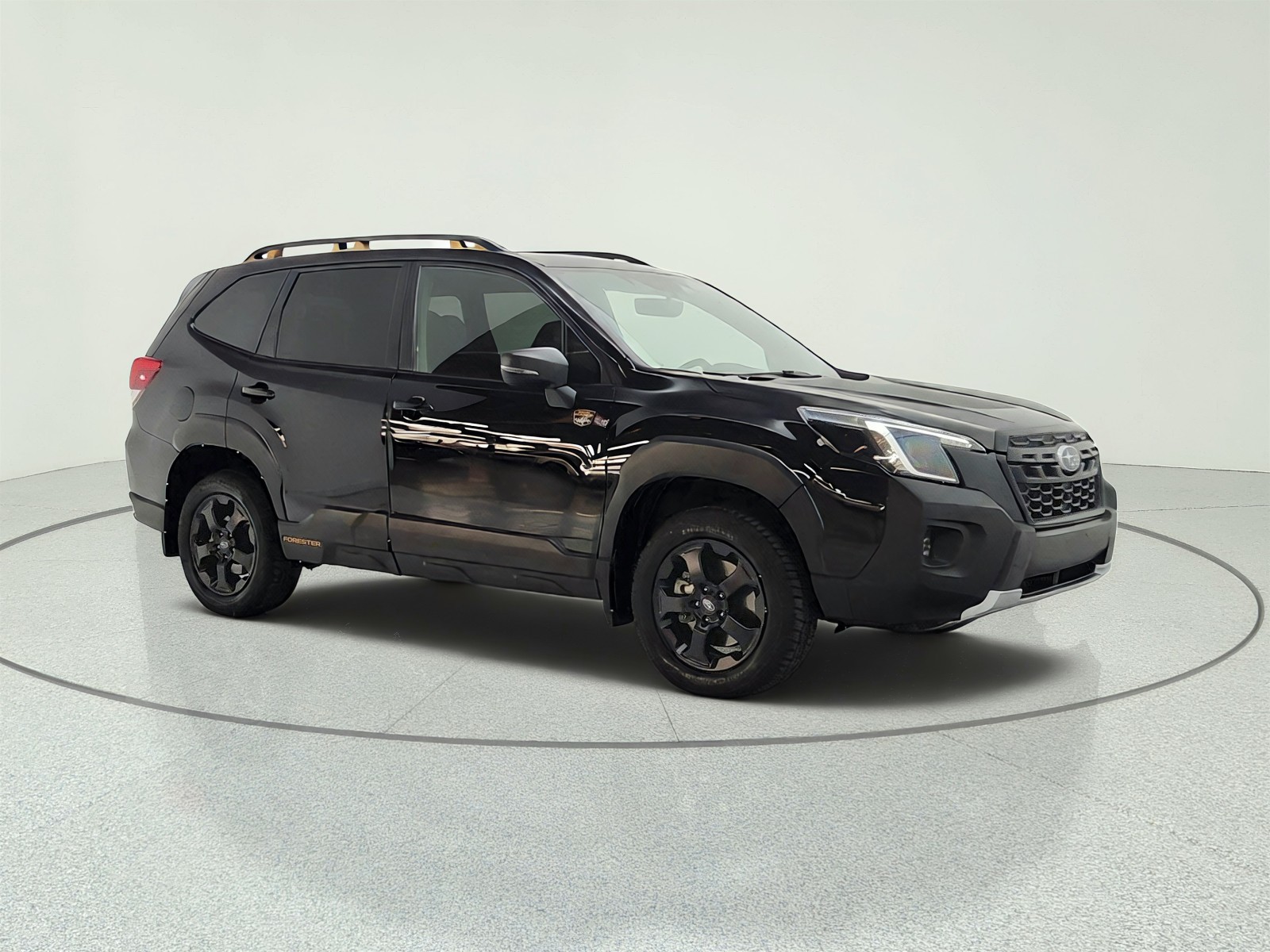 Used 2024 Crystal Black Silica Subaru Wilderness AWD image 3