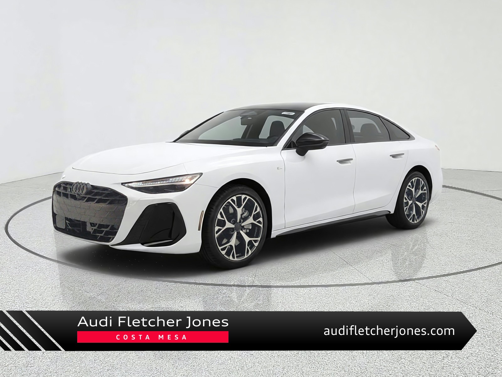 Glacier White Metallic 2026 Audi A6 Sedan All-Wheel Drive Automatic