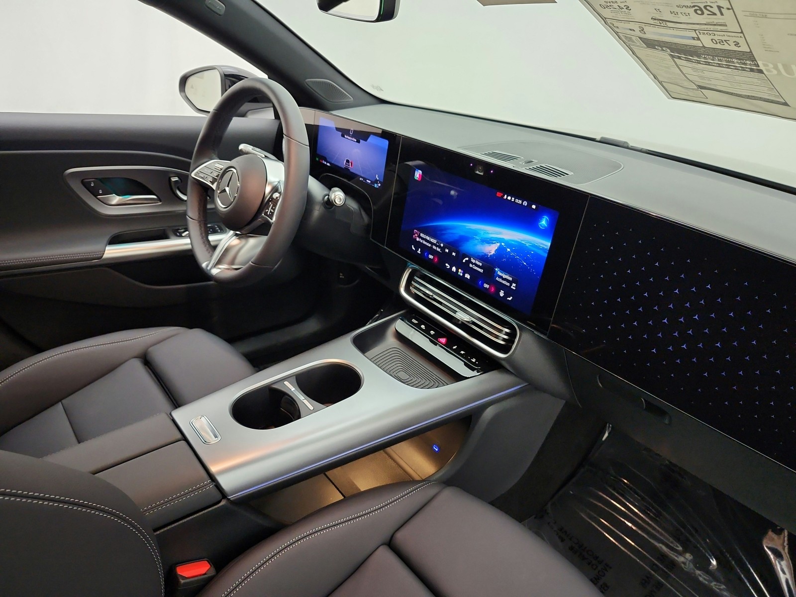 New 2027 Night Black Mercedes-Benz CLA 250+ Electric RWD image 13