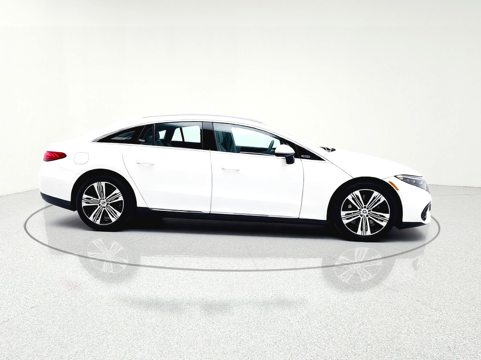 Used 2022 Polar White Mercedes-Benz EQS 450+ Sedan image 11