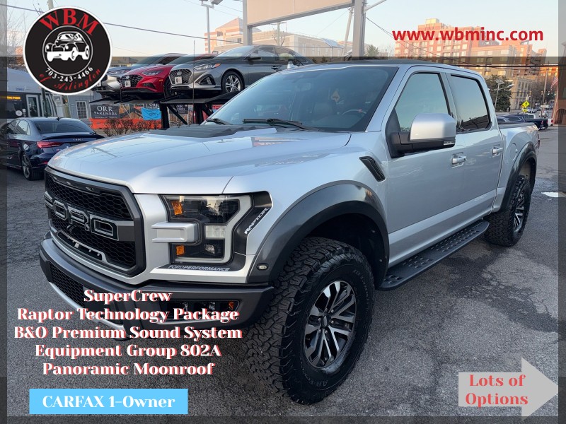 2019 Ford F-150 Raptor SuperCrew 4WD