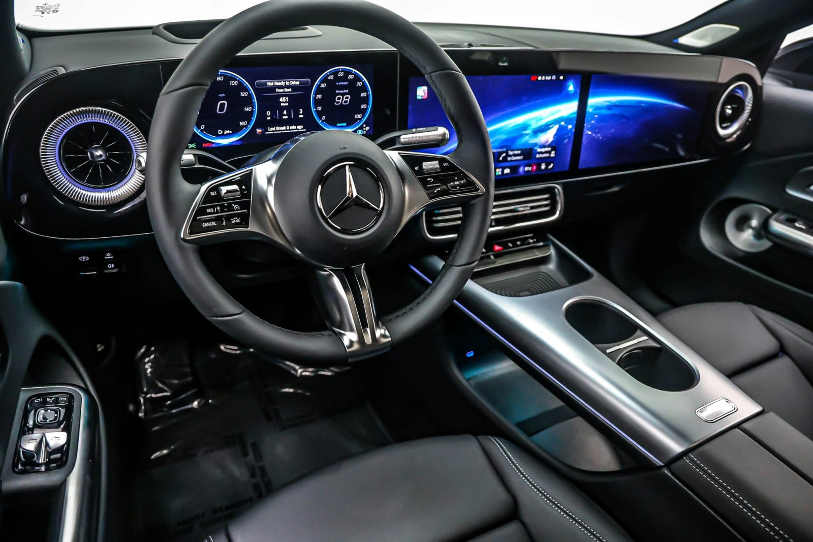 New 2027 Night Black Mercedes-Benz CLA 250+ Electric RWD image 15