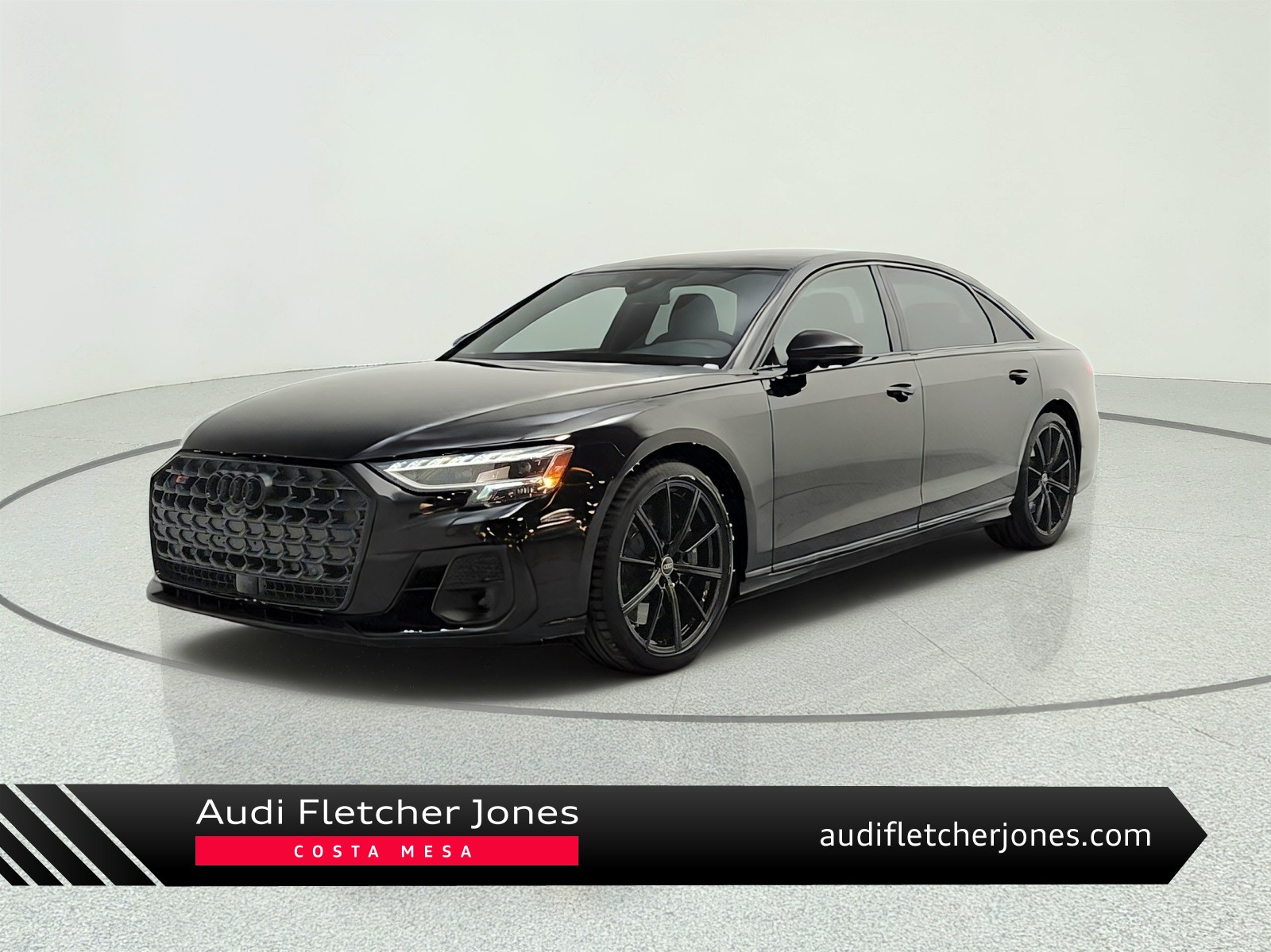 Mythos Black Metallic 2023 Audi S8 Sedan All-Wheel Drive Automatic