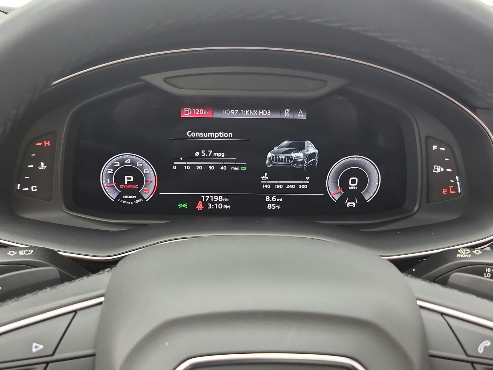 Used 2023 Carrara White Audi Premium 55 TFSI quattro image 9