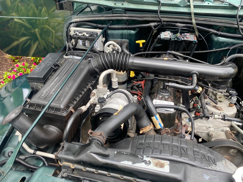 1999 Jeep Wrangler Sahara AUYO AC 6 CYL LOW MILES 47,009 in , 