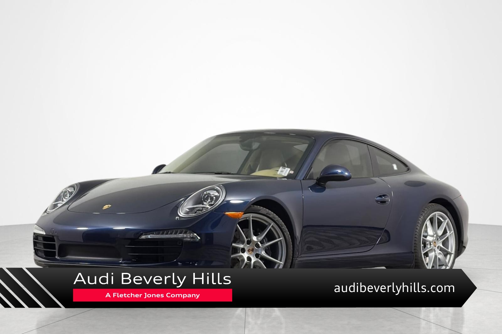 Dark Blue Metallic 2014 Porsche 911 Coupe Rear-Wheel Drive Automatic