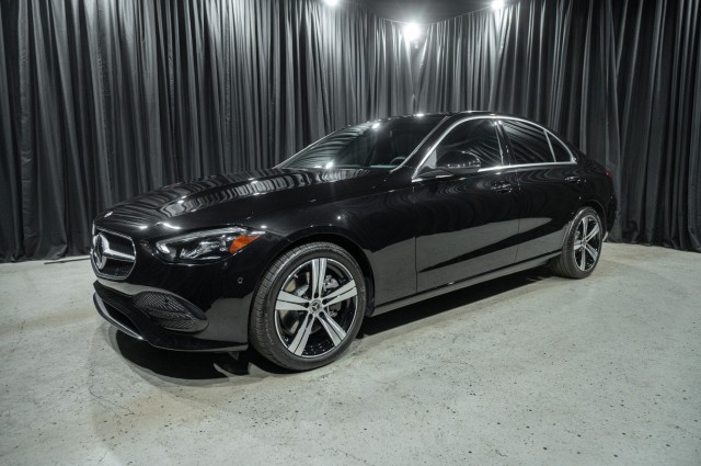 Obsidian Black Metallic 2026 Mercedes-Benz C-Class C 300 RWD Sedan Rear-Wheel Drive Automatic