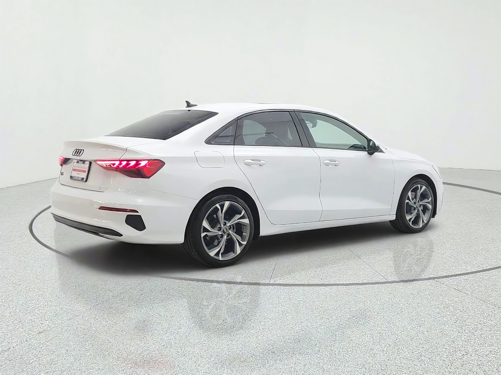 Used 2023 Glacier White Metallic Audi Premium Plus image 5
