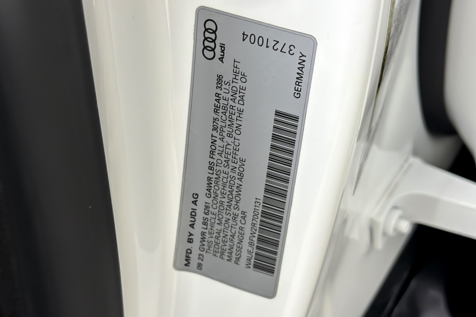 Used 2024 Ibis White Audi Prestige quattro image 27