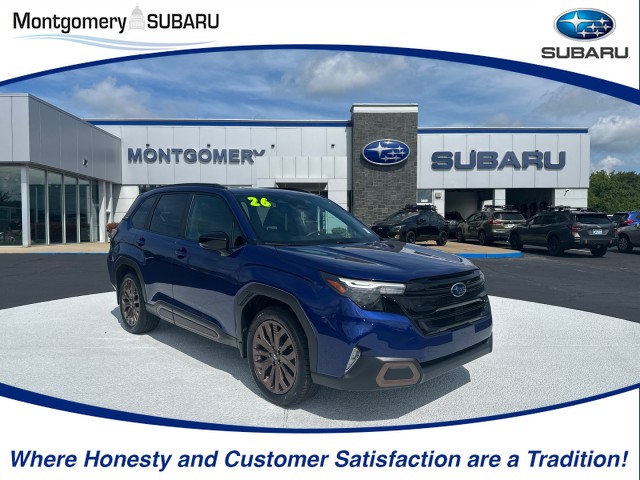 SAPPHIRE BLUE 2026 Subaru Forester SUV / Crossover All-Wheel Drive 