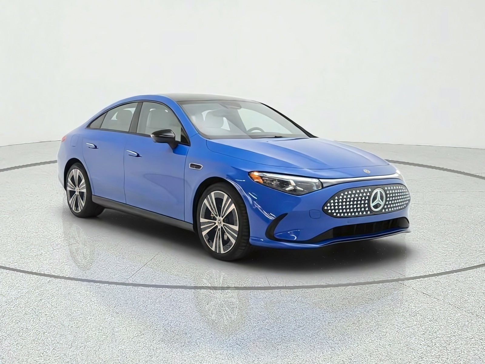 New 2027 Sky Blue Metallic Mercedes-Benz CLA 350 Electric 4MATIC® image 3