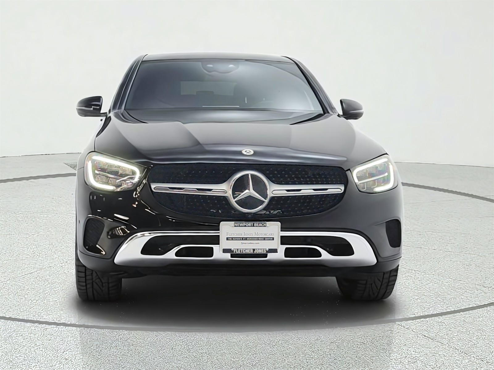 Used 2021 Black Mercedes-Benz GLC 300 4MATIC® Coupe image 2