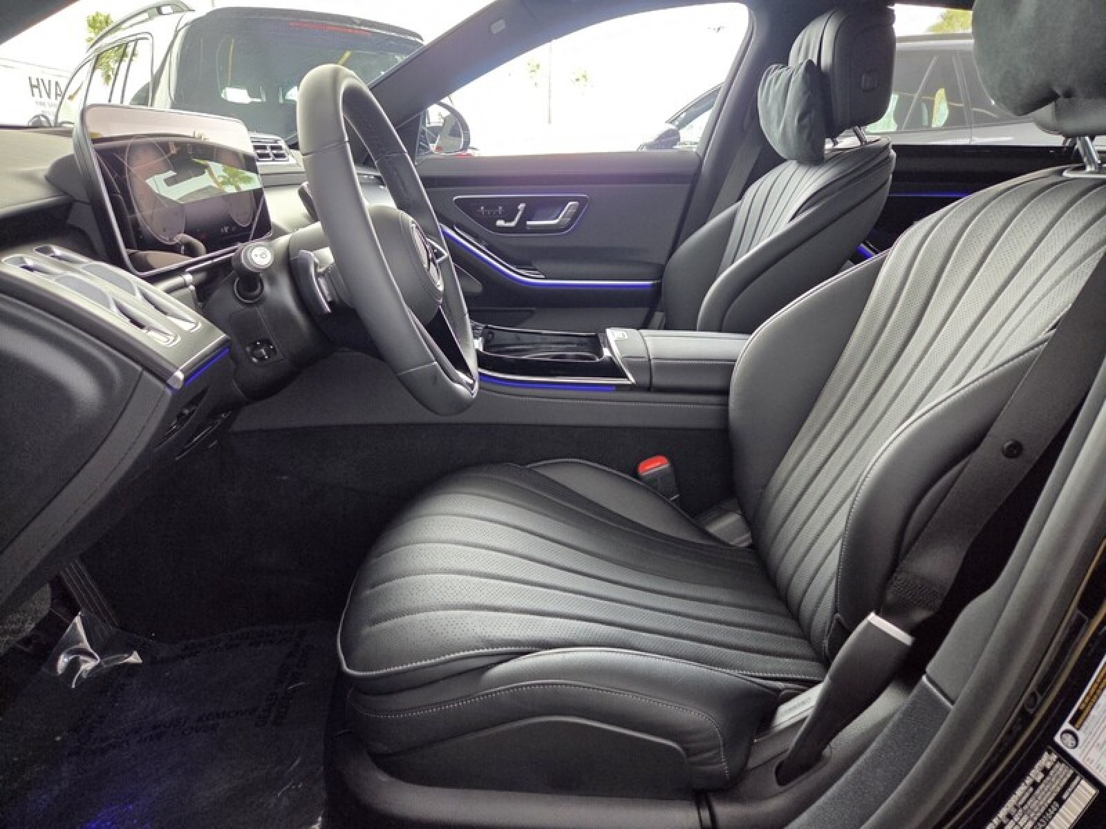 New 2025 Black Mercedes-Benz S 500 4MATIC® Sedan image 11