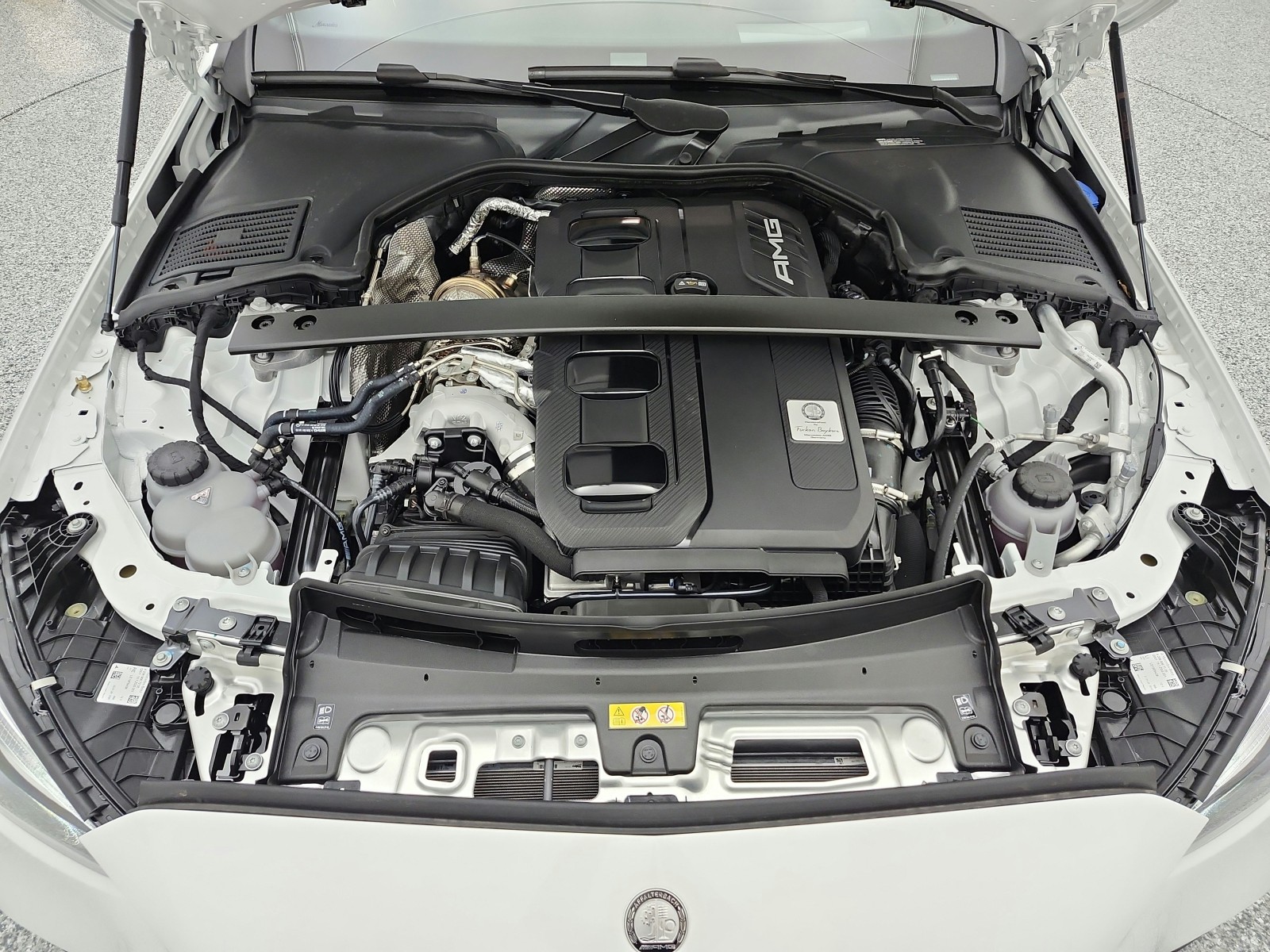 New 2026 Polar White Mercedes-Benz AMG® C 43 4MATIC Sedan image 12