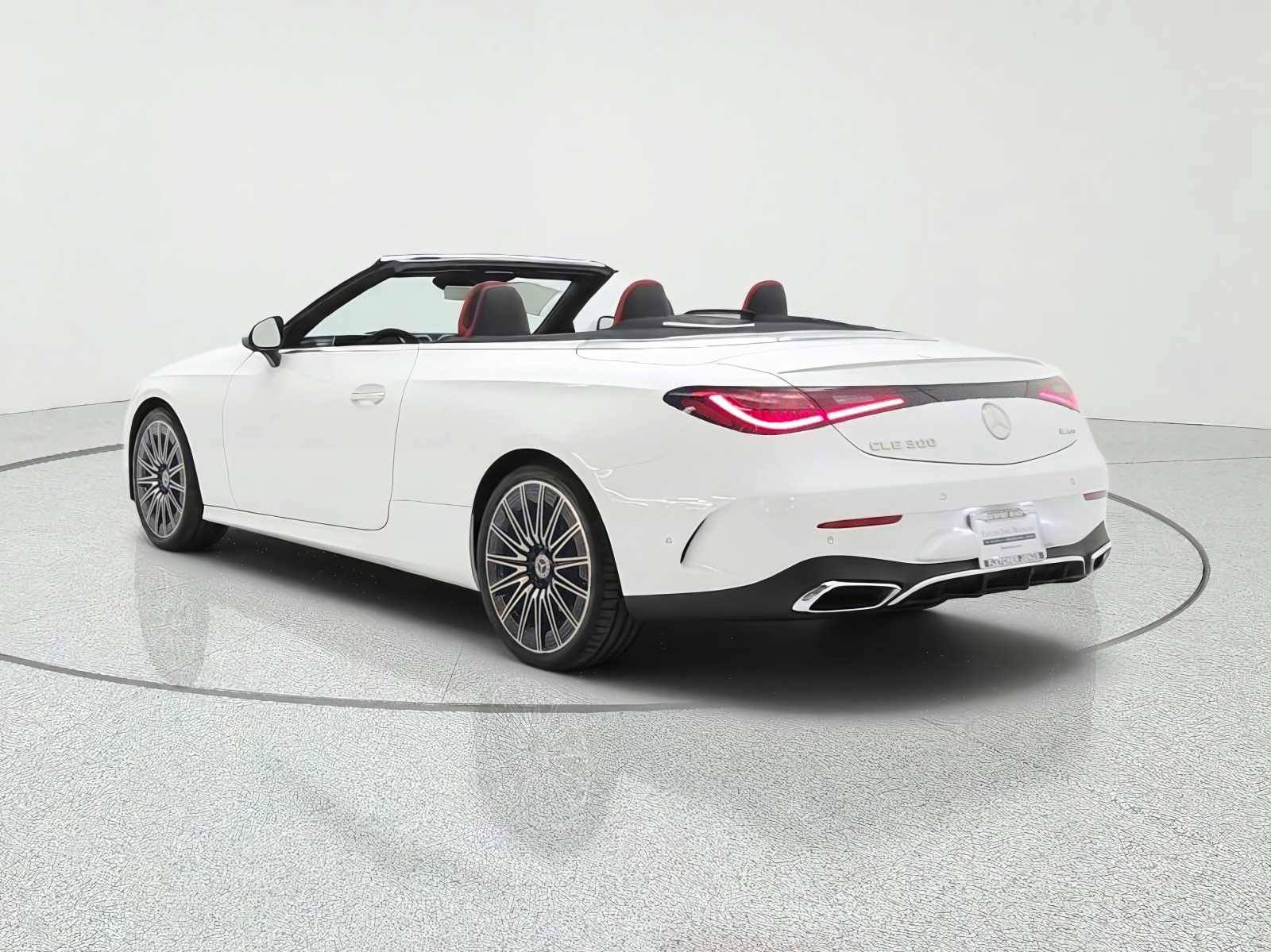 New 2026 MANUFAKTUR Moonlight White Metallic Mercedes-Benz CLE 300 4MATIC® Cabriolet image 7