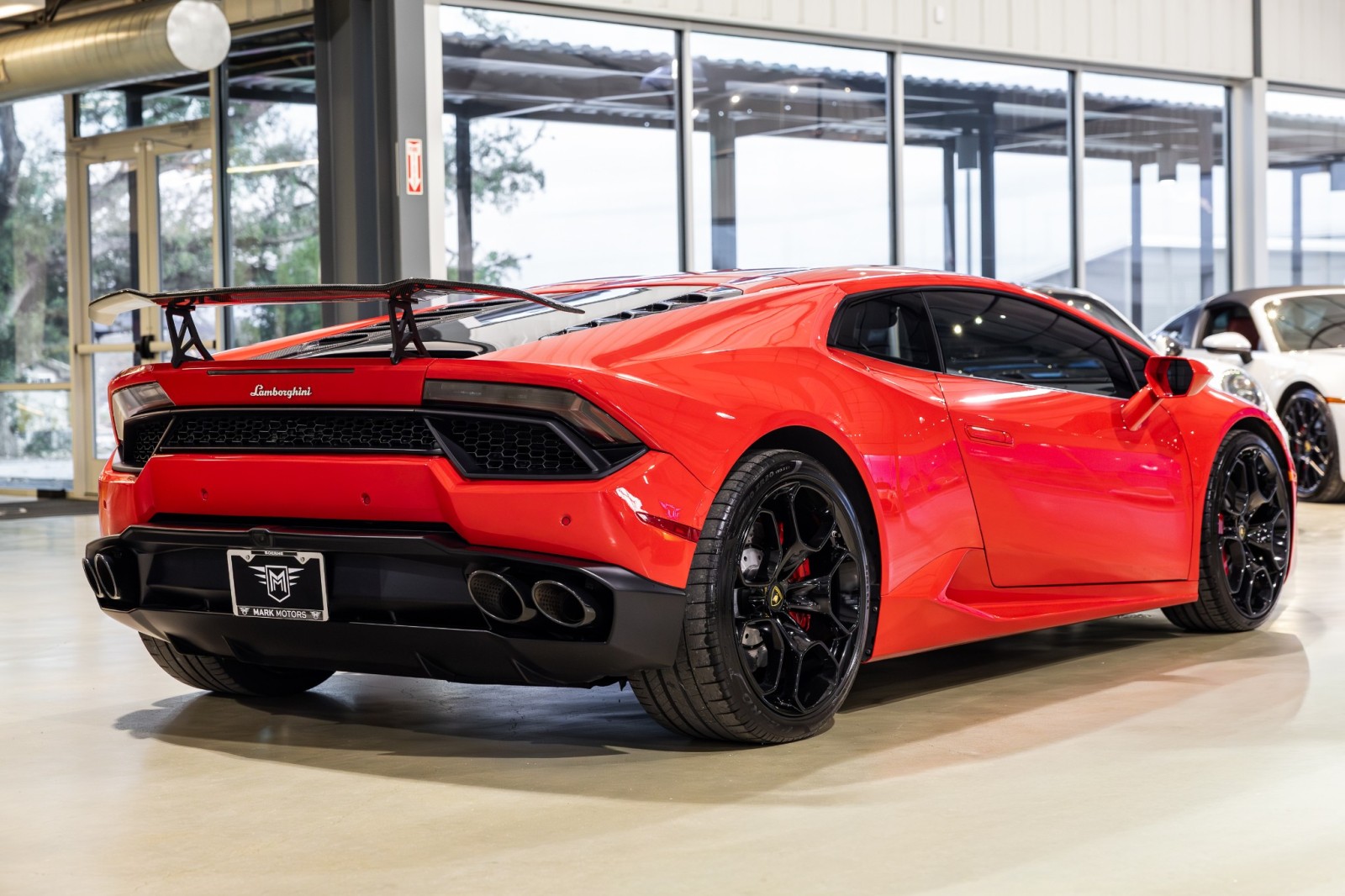 Used Car 2017 Lamborghini Huracan  - Giano Wheels - Rosso Mars Metallic - Transparent Engine Bonnet For Sale Under $210,000 In Boerne, Texas