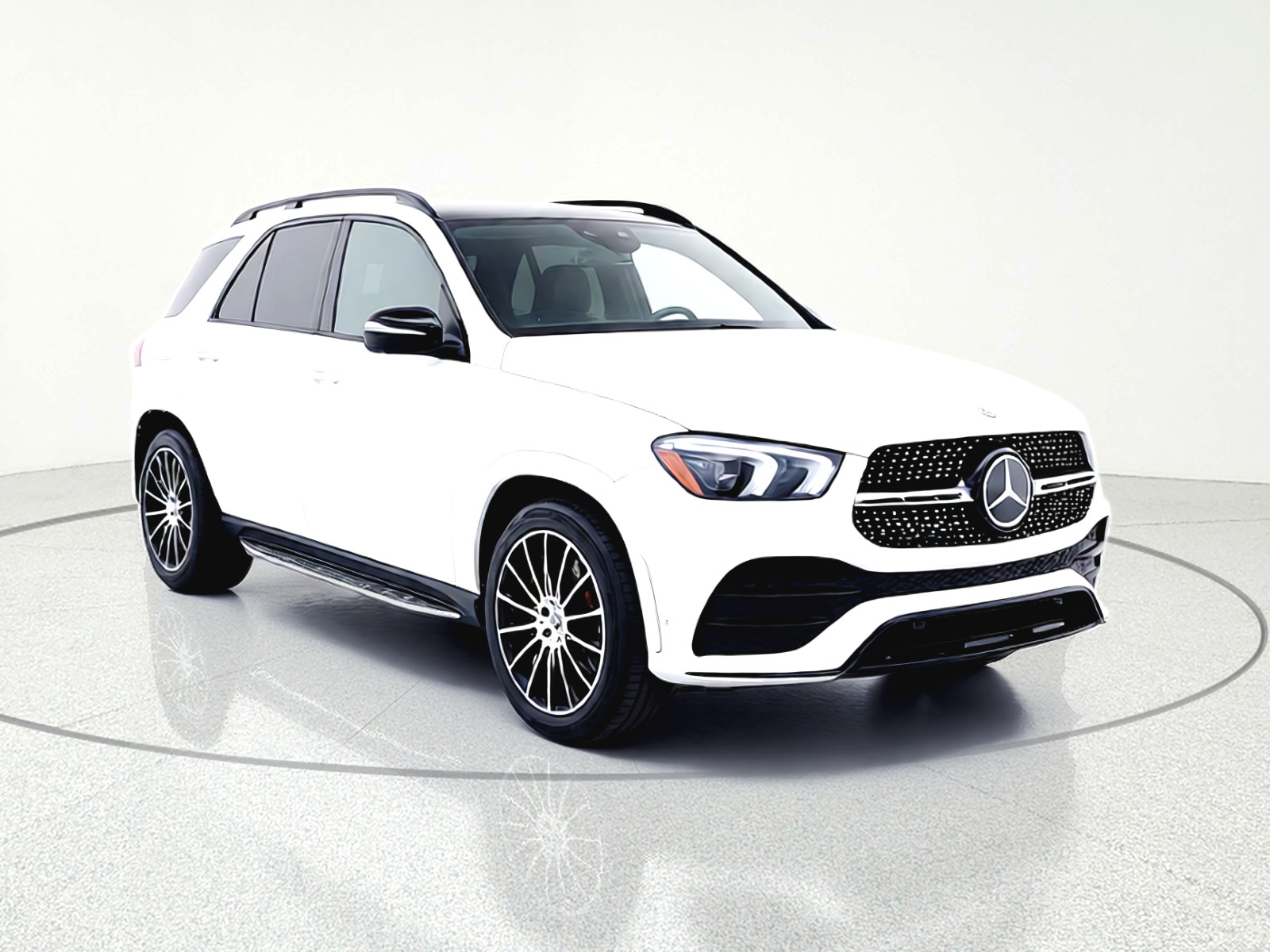 Used 2021 Polar White Mercedes-Benz GLE 580 4MATIC® SUV image 7