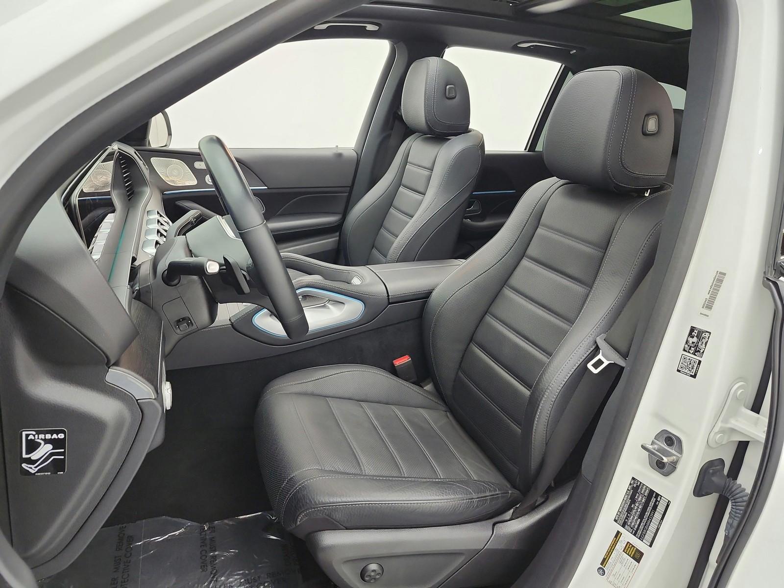 Used 2021 Polar White Mercedes-Benz GLE 580 4MATIC® SUV image 24