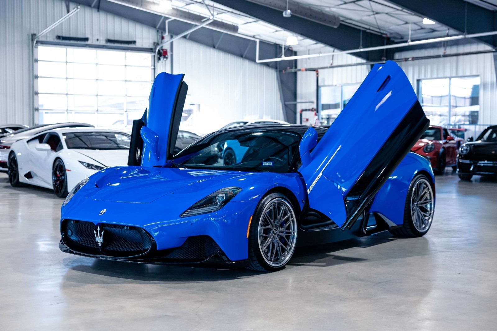 Used Car 2022 Maserati Mc20  - Full Car Ppf - Front Lift - Blu Infinito Metallic Paint - Velos Wheels For Sale Under $200,000 In Boerne, Texas