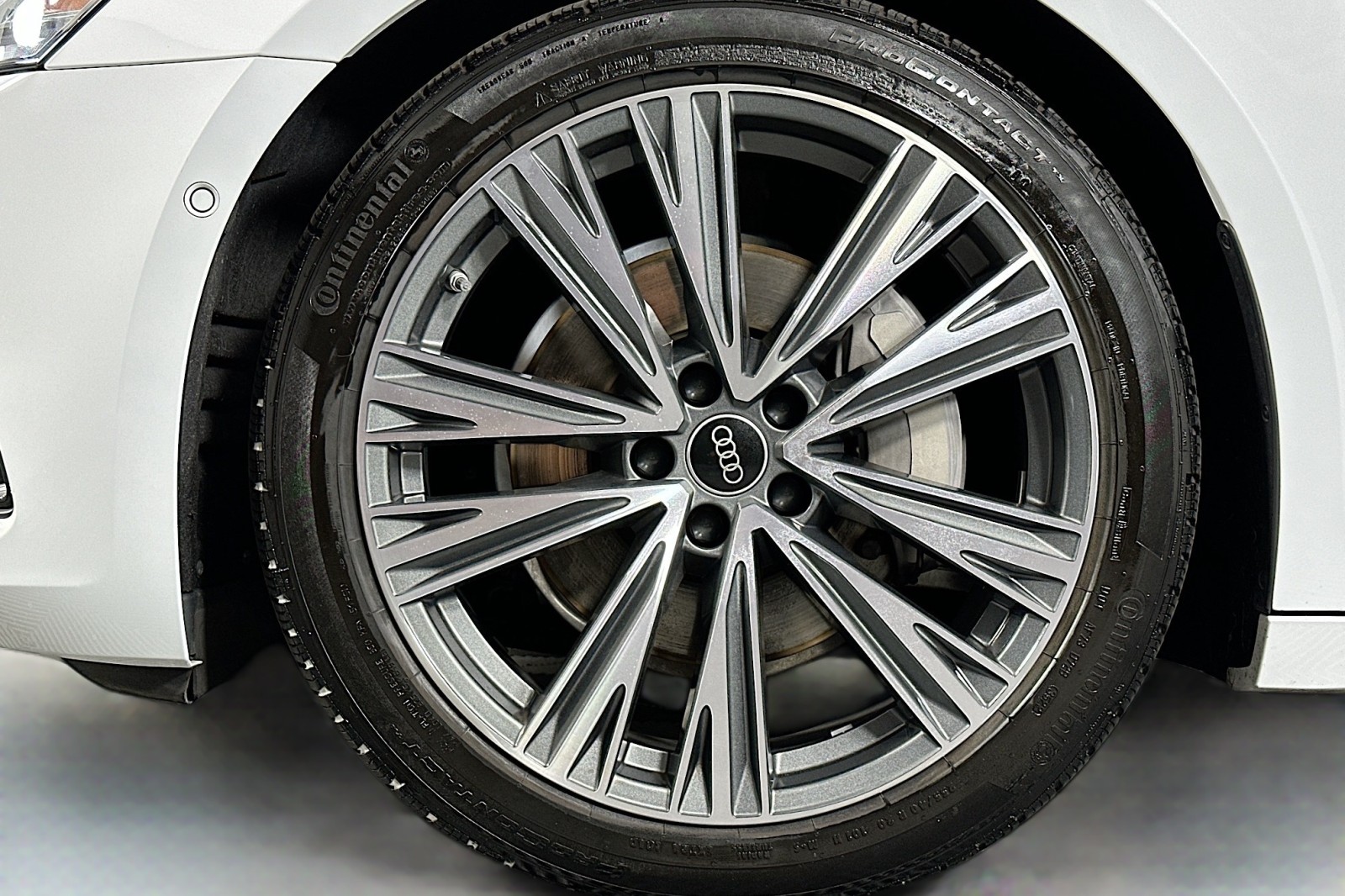 Used 2023 Glacier White Metallic Audi Premium Plus image 11