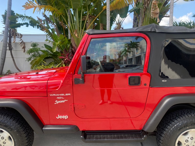 1999 Jeep Wrangler Sport AUTO AC 4.0 6 CYL LOW MILES 92,727 in , 