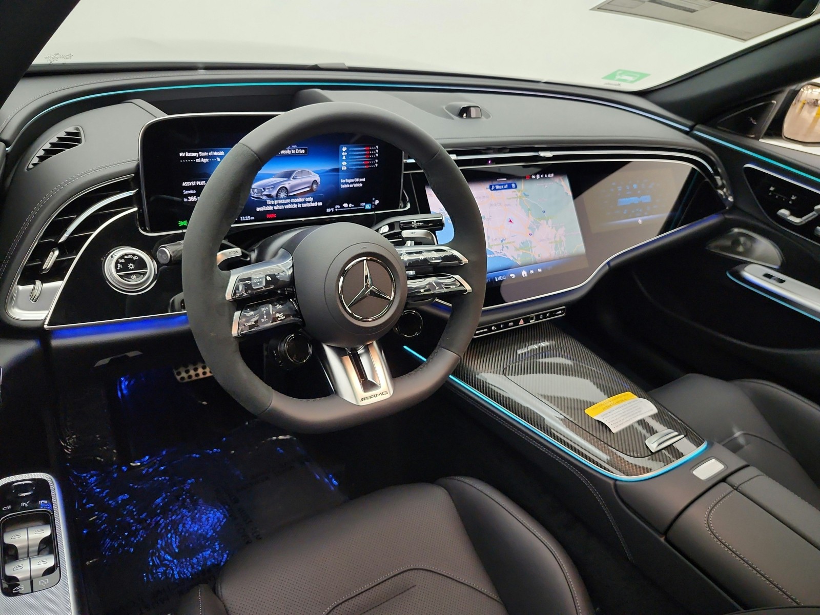 New 2027 MANUFAKTUR Alpine Grey Mercedes-Benz AMG® E 53 Hybrid Sedan image 9