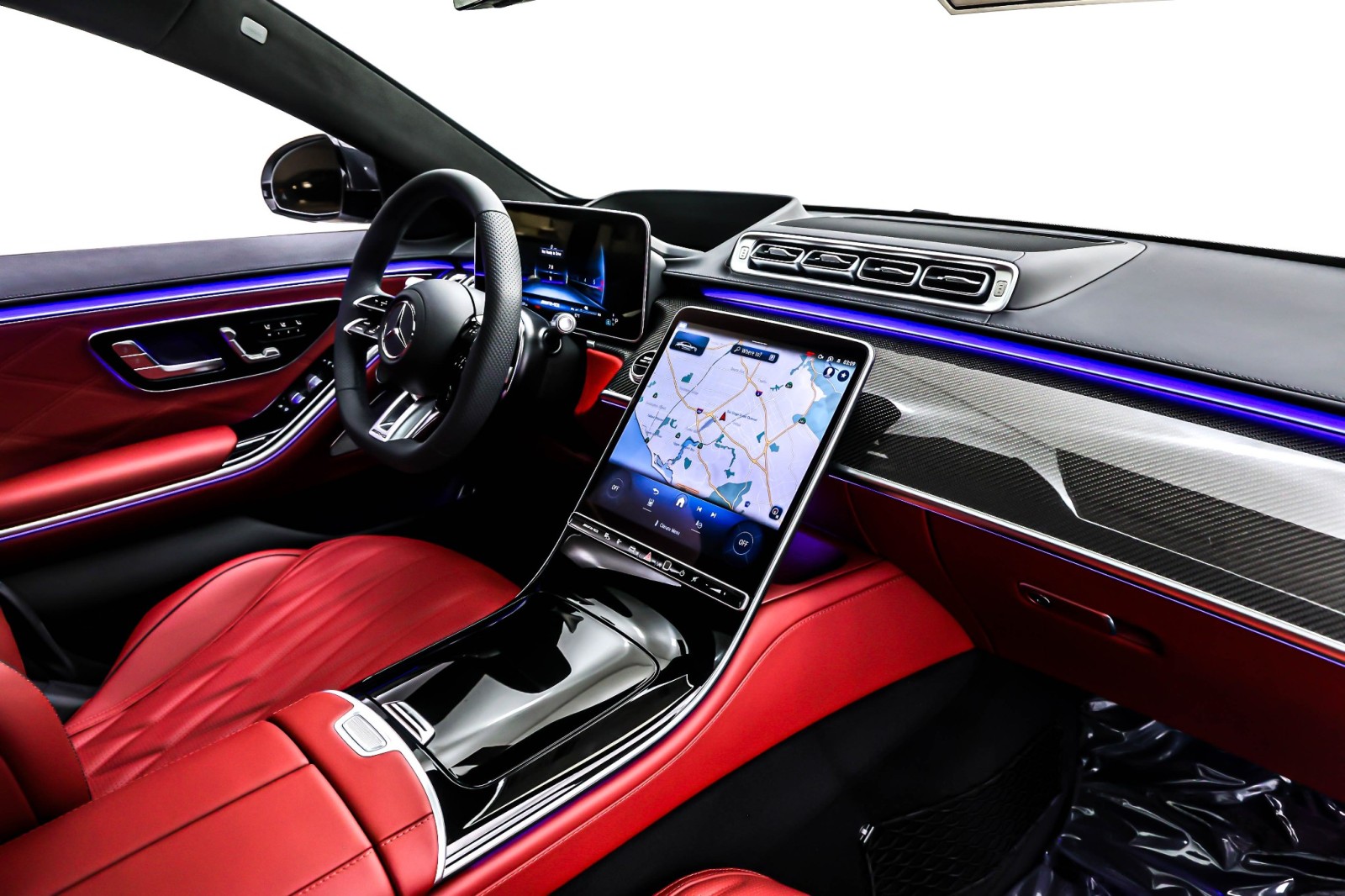 New 2026 MANUFAKTUR Moonlight White Metallic Mercedes-Benz AMG® S 63 E image 5