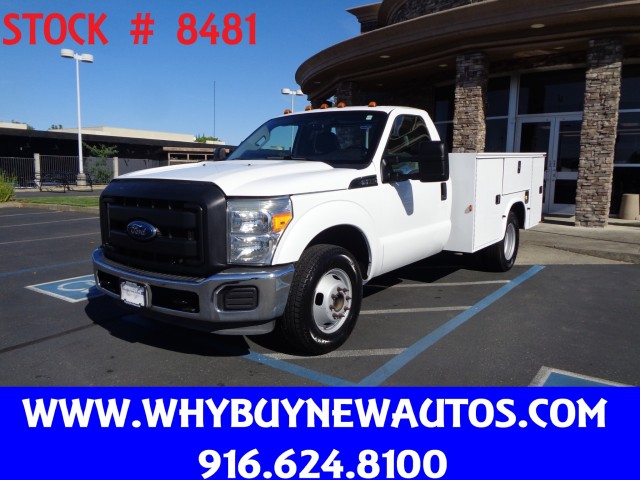 2016 Ford F350 Utility ~ Dually ~ Only 46K Miles!