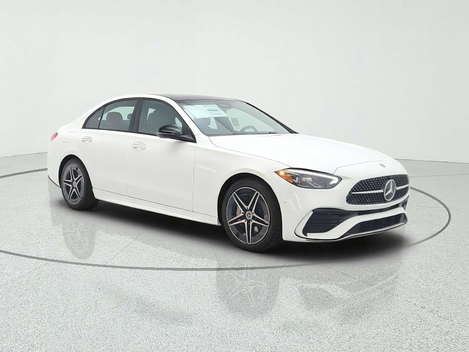 New 2026 Polar White Mercedes-Benz C 300 Sedan image 3