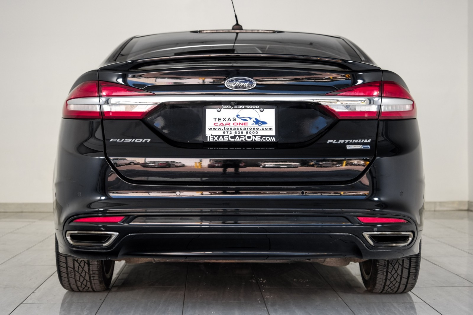 2017 Ford Fusion PLATNIUM AWD BLIND SPOT ASSIST NAVIGATION SUNROOF  12