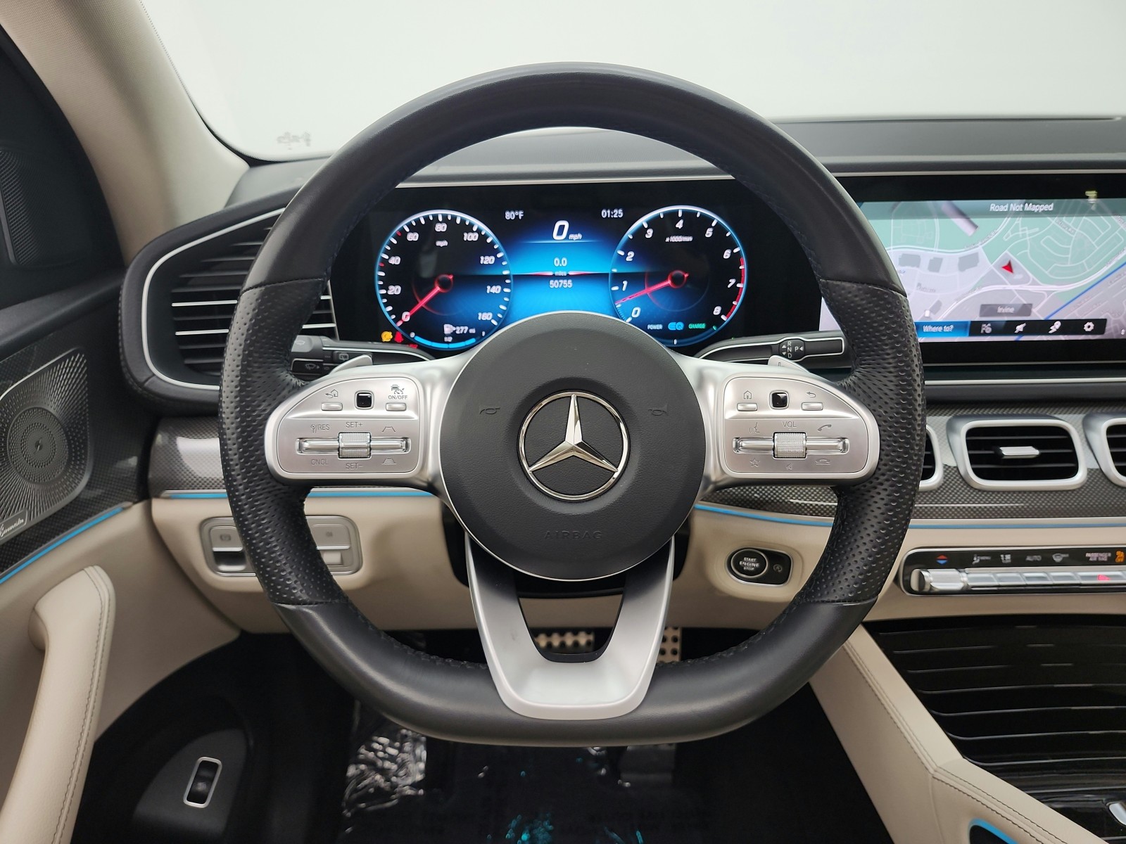 Used 2021 Polar White Mercedes-Benz GLS 580 4MATIC® SUV image 15