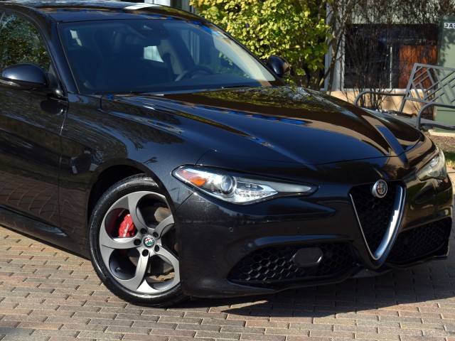 2017 Alfa Romeo Giulia Ti AWD Sport Navi Leather Sport Dual Sunroof Xenon Heated Front Seats Driver Assist H/K Sound Blind Spot Rear Camera MSRP $49,690 5