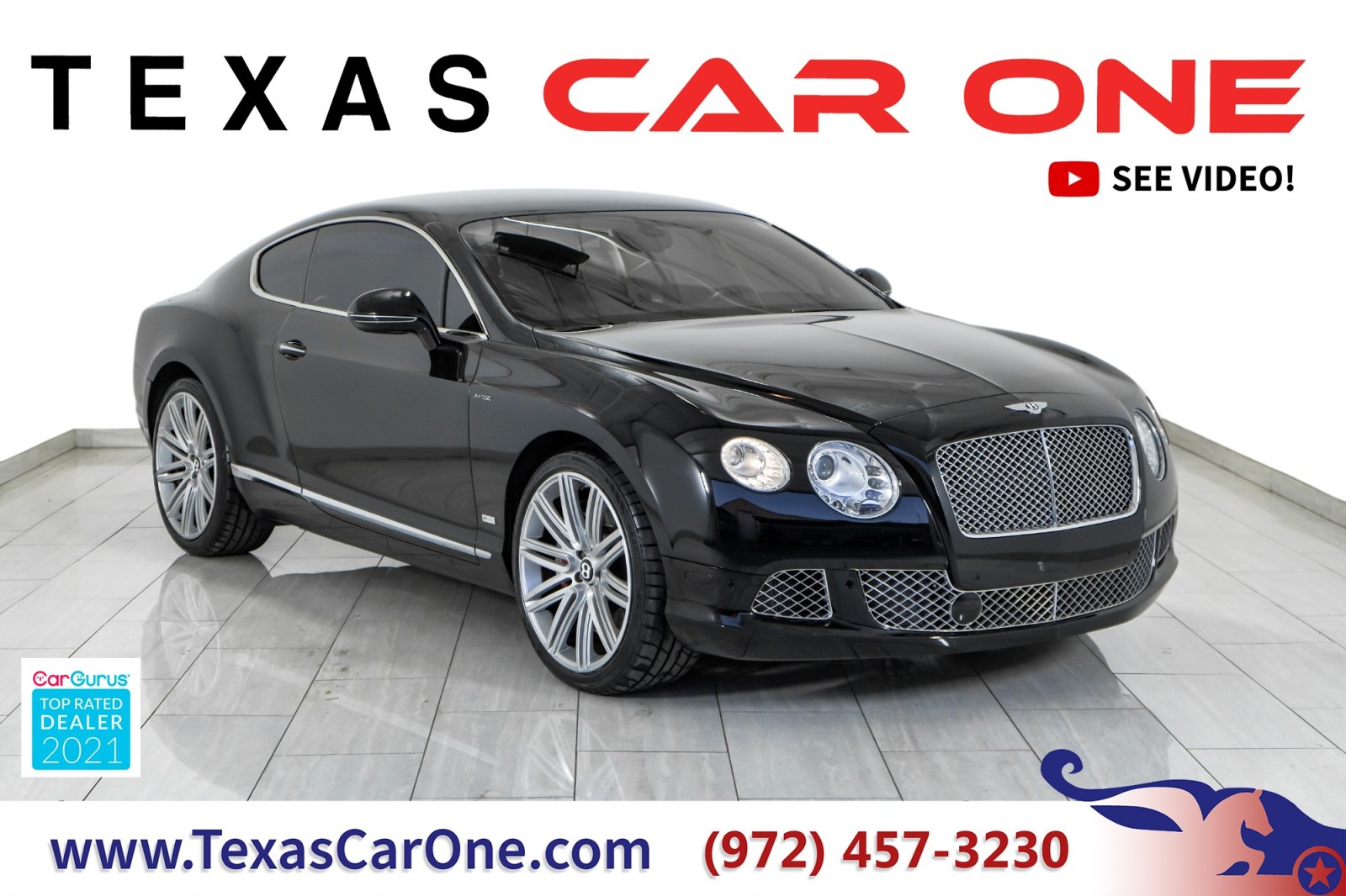 2013 Bentley Continental GT COUPE AWD W12 LA MANS EDITION 1 OF 48 NAVIGATION B 1